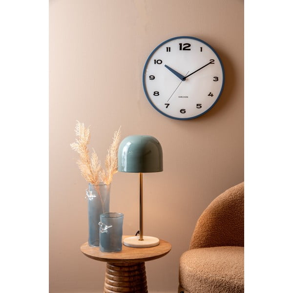 Vază albastră din sticlă (înălțime 15 cm) Bird On Branch – PT LIVING-image-1