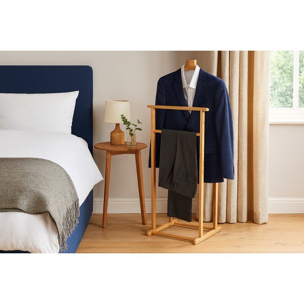 Valet de haine în culoare naturală din bambus Aimo – Bonami Essentials-image-1