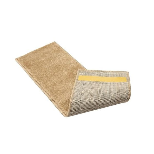 Covorașe pentru scări bej 13 buc. 22x73 cm Pure Beige – Mila Home