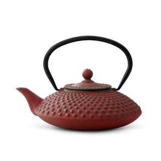 Ceainic din fontă cu infuzor Bredemeijer Xilin, 1,25 litri, roșu