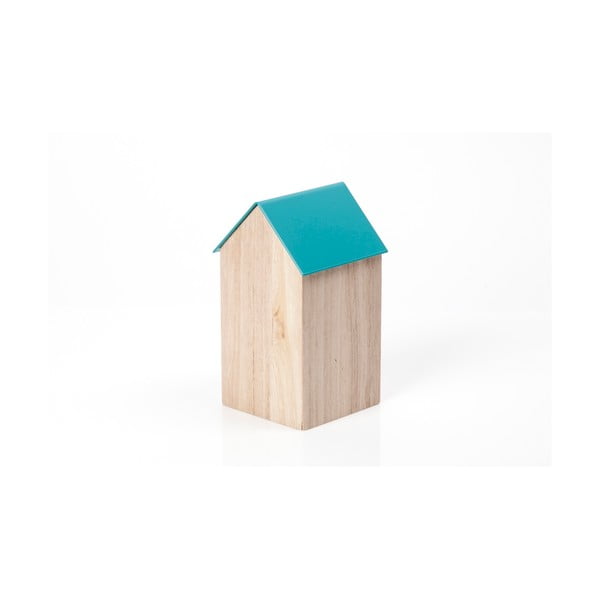 Cutie de depozitare House Medium, albastru 