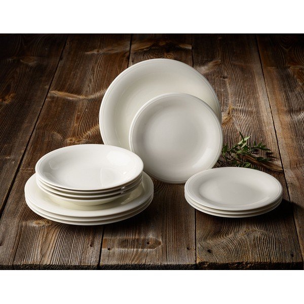 Farfurie din porțelan pentru desert Villeroy & Boch Like Color Loop, ø 21,5 cm, alb-image-2