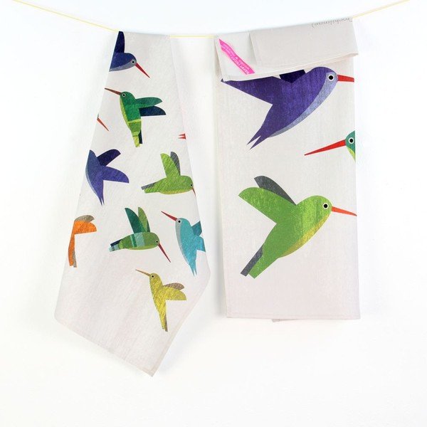 Set 2 prosoape de bucătărie Colibri