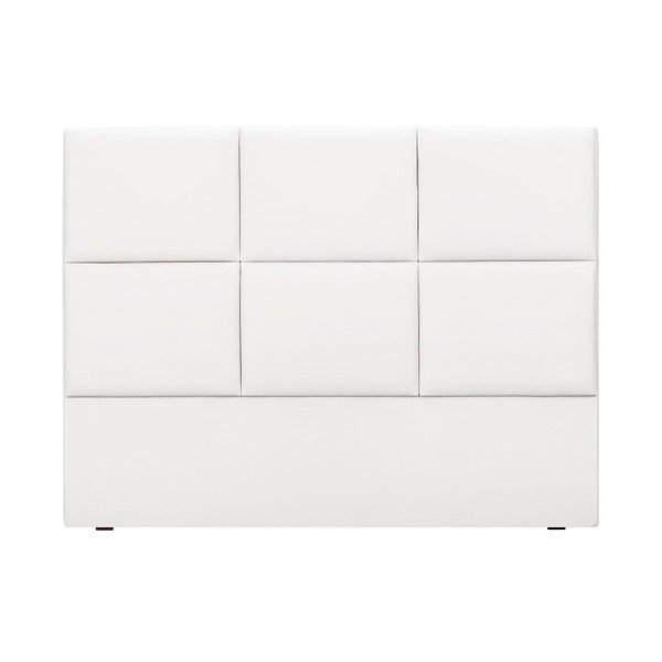 Tăblie tapițată pentru pat THE CLASSIC LIVING Aude, 160 x 120 cm, alb-image-3