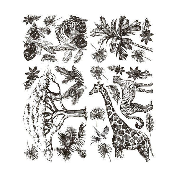 Autocolante decorative pentru perete Ambiance Savanna-image-4