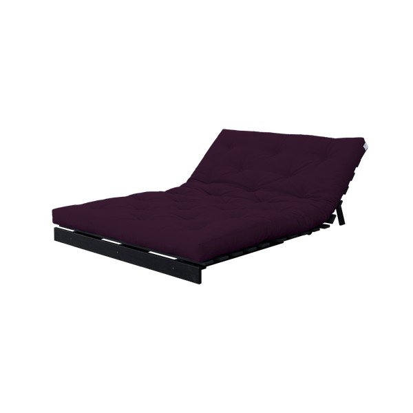 Canapea extensibilă Karup Roots Wenge/Purple Plum-image-3