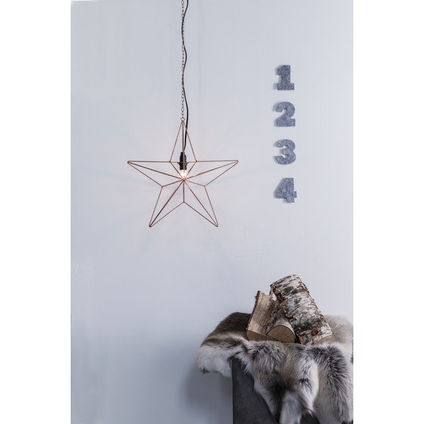 Decorațiune luminoasă suspendată Markslöjd Tjusa, ø 43 cm, arămiu-image-3