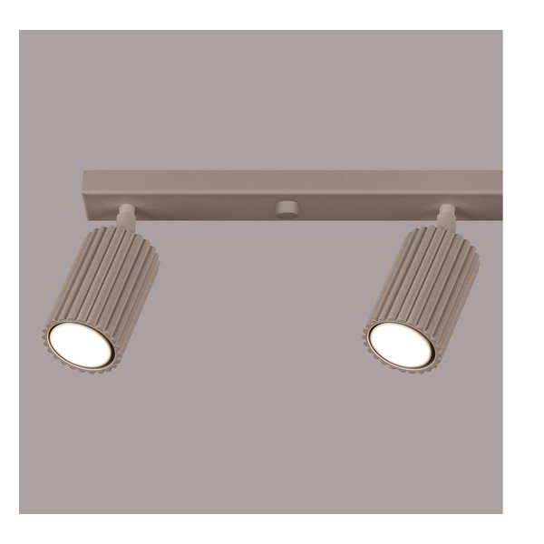 Spot taupe din metal 6,5x81 cm Gleam – Sollux-image-3