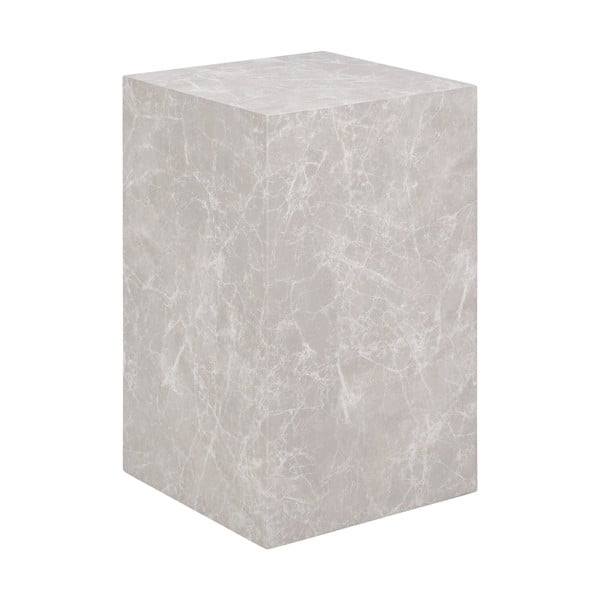 Măsuță auxiliară cu aspect de marmură 30x30 cm Prague – House Nordic