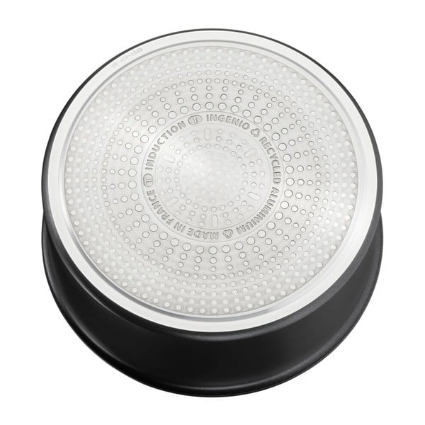 Oale cu suprafață antiaderentă/cu mâner reglabil 3 buc. din aluminiu adecvate pentru plita cu inducție INGENO Eco Resist L3979202 – Tefal-image-4