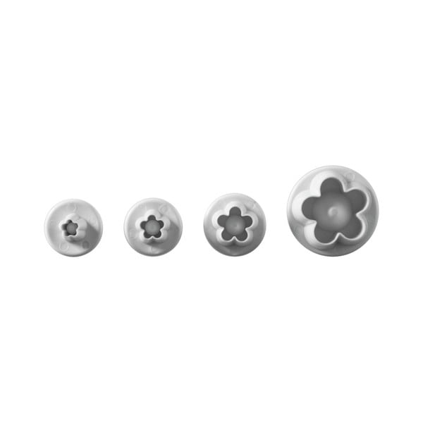 Set 4 forme Mason Cash Cutters, floare