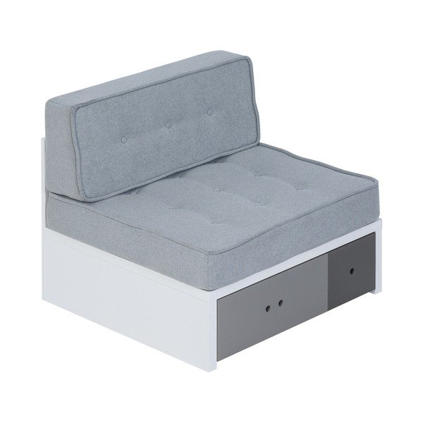 Pernă de șezut pentru modul canapea Vox Custom, albastru gri-image-4
