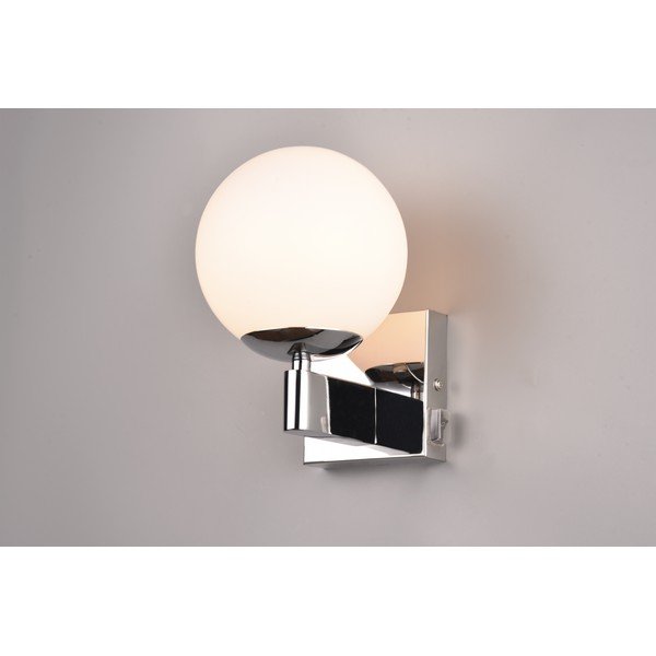 Aplică de perete argintie ø 14 cm Kula – Trio-image-2