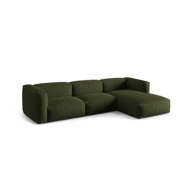 Colțar modular verde (cu colț pe partea dreaptă) Martina – Micadoni Home-image-2