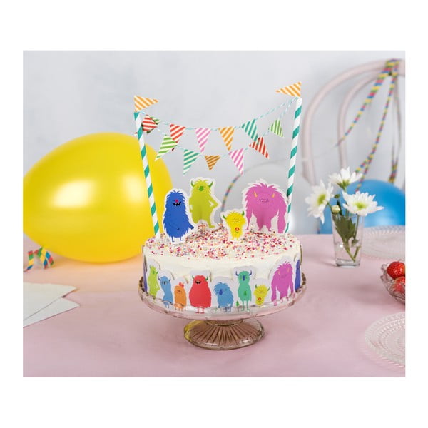 Set pentru decorat tortul Rex London Monsters Of The World-image-2
