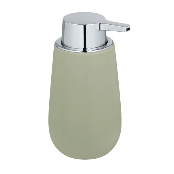 Dozator din ceramică pentru săpun Wenko Badi, verde-image-2