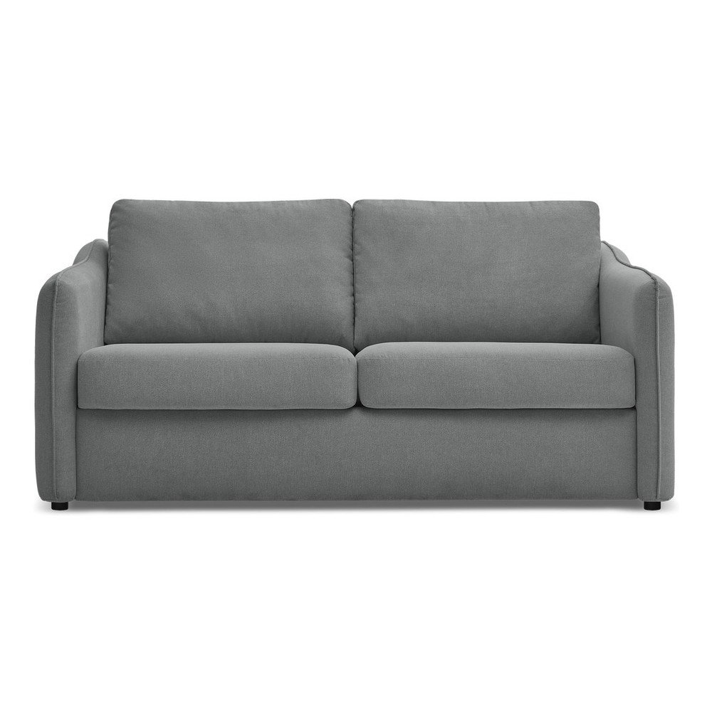 Canapea gri închis pentru dormitul zilnic/extensibilă 178 cm Lenny – Bobochic Paris