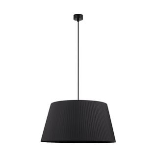 Lustră cu cablul negru Sotto Luce Kami, ∅ 54 cm, negru