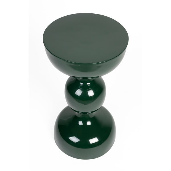 Măsuță auxiliară rotundă din metal ø 31 cm Lars – White Label-image-2