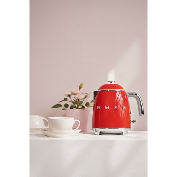Ceainic electric roșu din oțel inoxidabil 800 ml Retro Style – SMEG-image-1