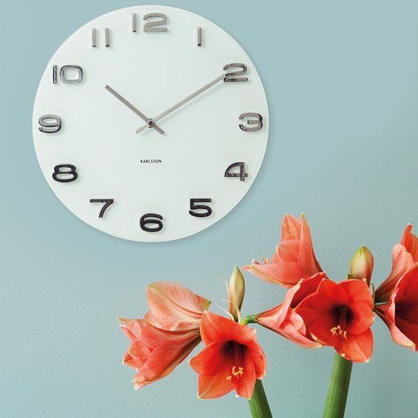 Ceas de perete Present Time Vintage Clock-image-1