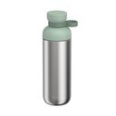 Sticlă argintie/verde salvie din oțel inoxidabil 700 ml Vita – Mepal