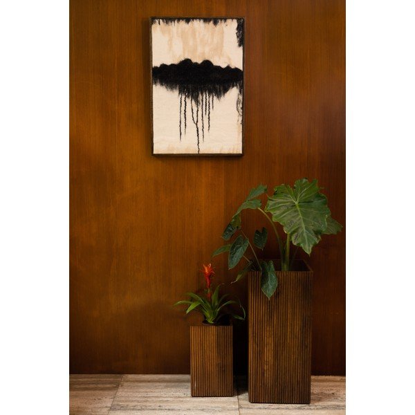 Suporturi pentru flori 2 buc. din lemn (înălțime 80 cm) Ribble – Dutchbone-image-1