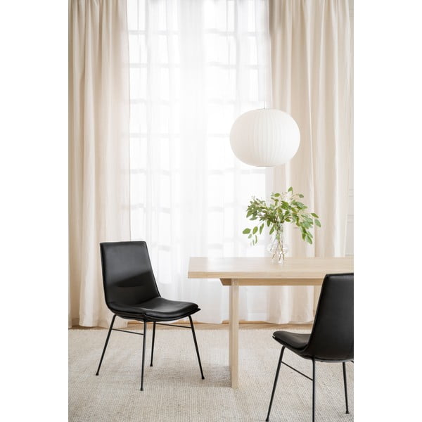 Masă de dining din lemn masiv de stejar 240x95 cm Emmett - Rowico-image-1