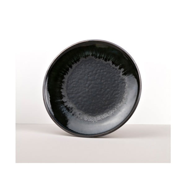 Farfurie ceramică Made In Japan Mattl, ⌀ 25 cm, negru