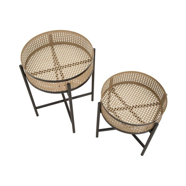 Măsuțe auxiliare 2 buc. rotunde ø 40 cm Fuji – Mauro Ferretti-image-3