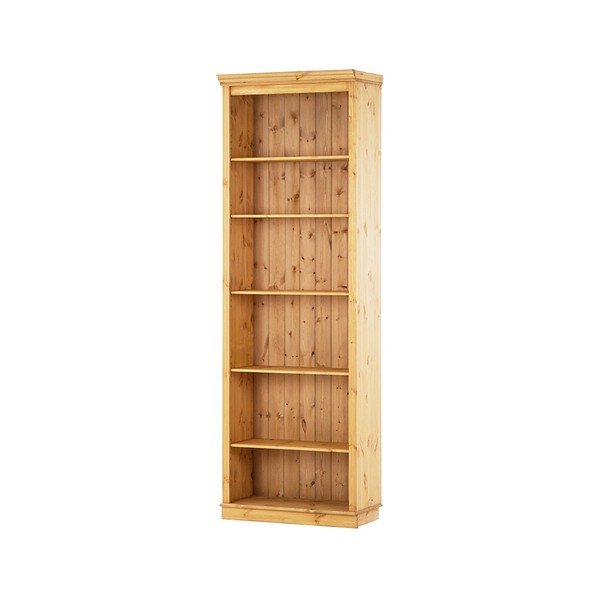 Bibliotecă din lemn de pin Støraa Annabelle, maro-image-1