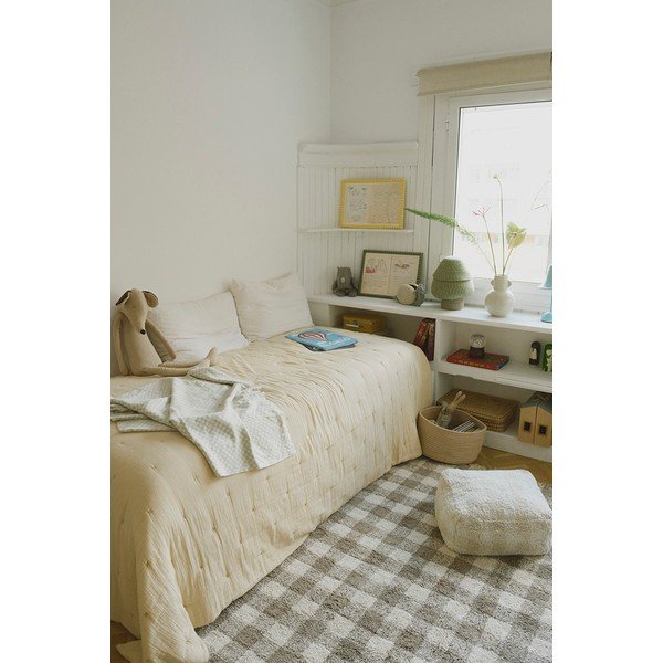 Fotoliu puf pentru copii bej Vichy – Lorena Canals-image-1