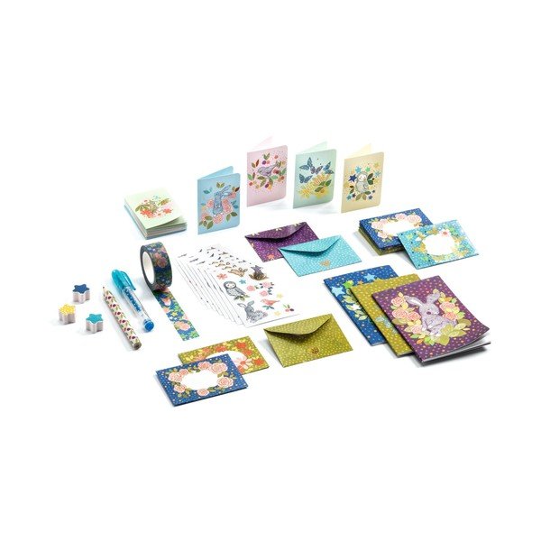 Set pentru corespondeță Mini Elodie Box - Djeco