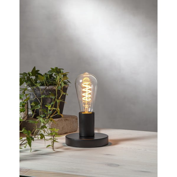 Bec LED/cu filament E27, cu lumină caldă și intensitate reglabilă 4 W Spiral Filament – Star Trading-image-3