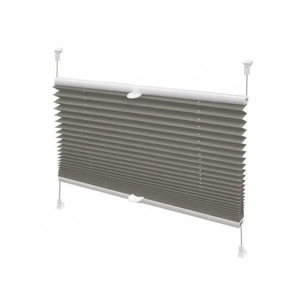 Jaluzea gri antracit 97x150 cm Plisé Verona Termo – Gardinia-image-1