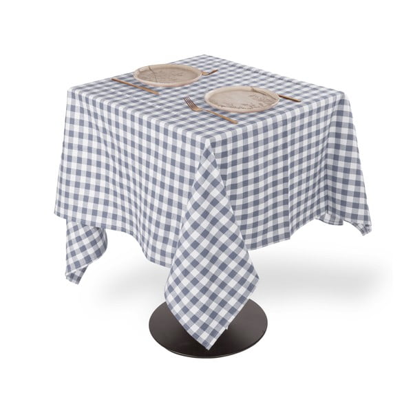 Față de masă din bumbac 150x150 cm Gingham – Tiseco Home Studio