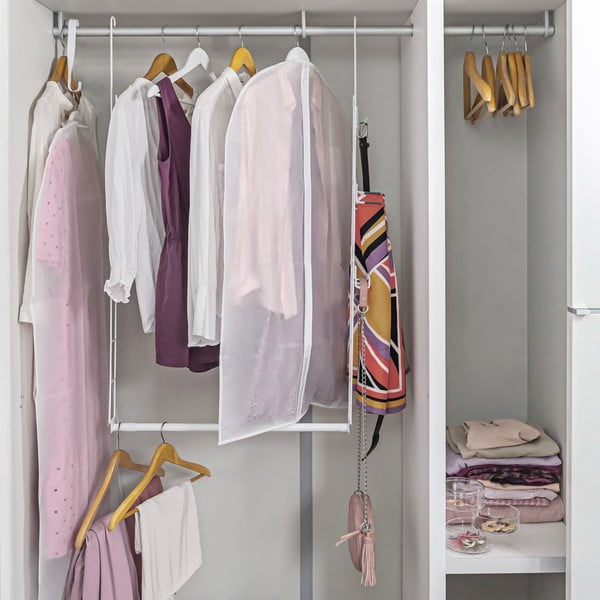 Husă de protecție pentru haine de agățat Compactor Dress Bag-image-1