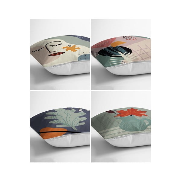 Fețe de pernă 4 buc. 43x43 cm – Mila Home-image-1