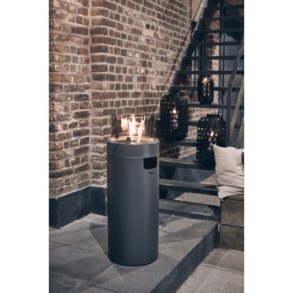 Șemineu cu gaz ENDERS Nova LED L, gri-image-2