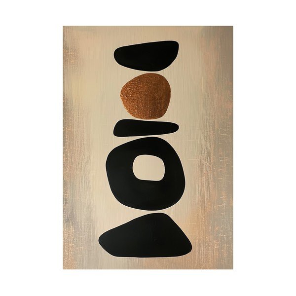 Tablou pe pânză imprimat 70x100 cm Stones – Styler