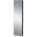 Dulap pentru hol gri antracit 50x195x18 cm Rotary – Germania