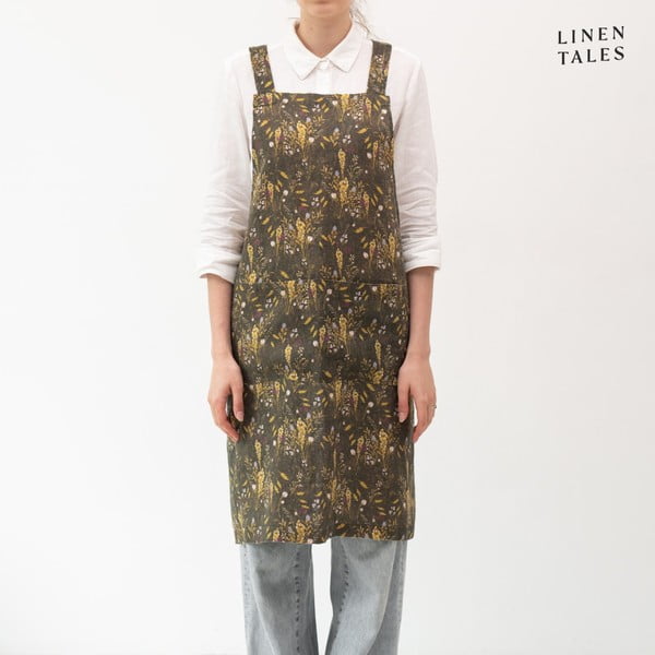 Șorț din in Woodland – Linen Tales