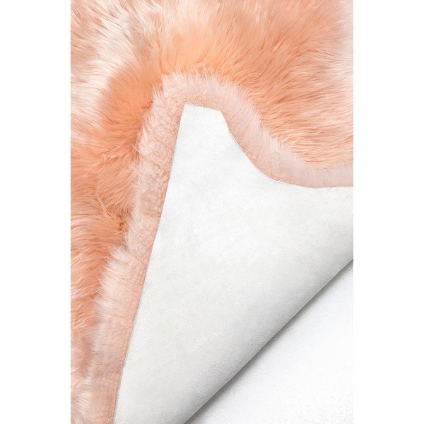 Blană de oaie Bonami Selection, 60 x 90 cm, roz-image-1
