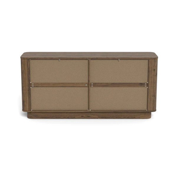 Comodă în culoare naturală închisă cu aspect de lemn de stejar 160x75x40 cm Atmore – Actona-image-3