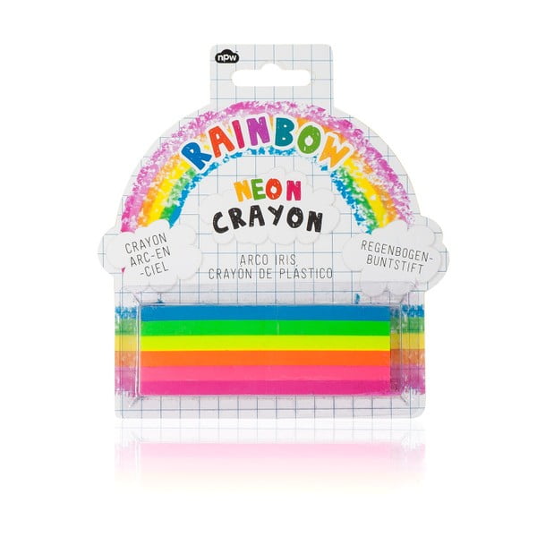 Set 6 crete npw™ Neon Rainbow Crayon