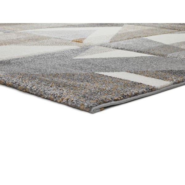 Covor Universal Biance Dice, 120 x 170 cm, gri - auriu-image-2