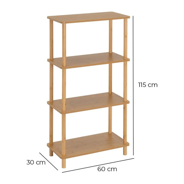 Etajeră în culoare naturală 60x115 cm – Casa Selección-image-4