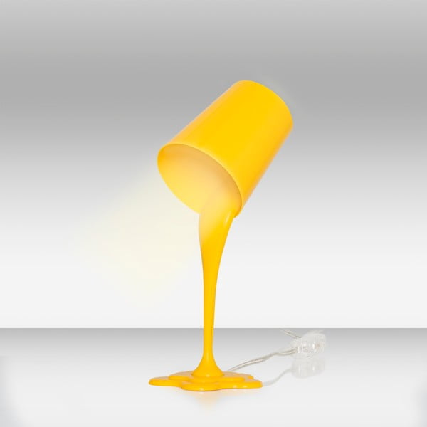 Veioză Homemania Decor Ximena, galben-image-1