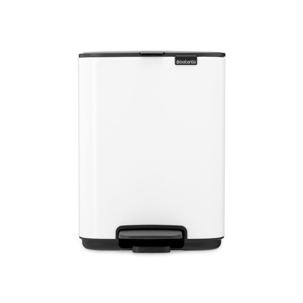 Coș de gunoi alb cu pedală din oțel 4 l Bo – Brabantia