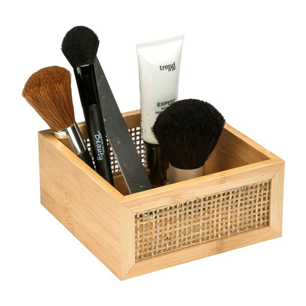 Organizator baie din bambus Wenko Allegre, 15 x 7 cm-image-2